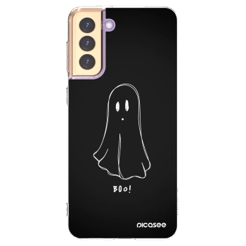 Picasee διαφανής θήκη σιλικόνης Samsung Galaxy S21+ 5G G996F - Ghost 2