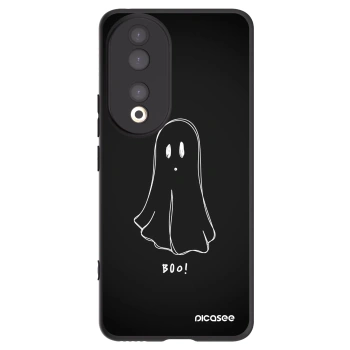 Picasee Μαύρη θήκη σιλικόνης για Honor 90 5G - Ghost 2