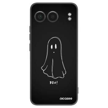 Picasee Μαύρη θήκη σιλικόνης για OnePlus Nord 4 - Ghost 2