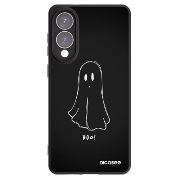 Picasee Μαύρη θήκη σιλικόνης για Samsung Galaxy S25 Edge 5G - Ghost 2