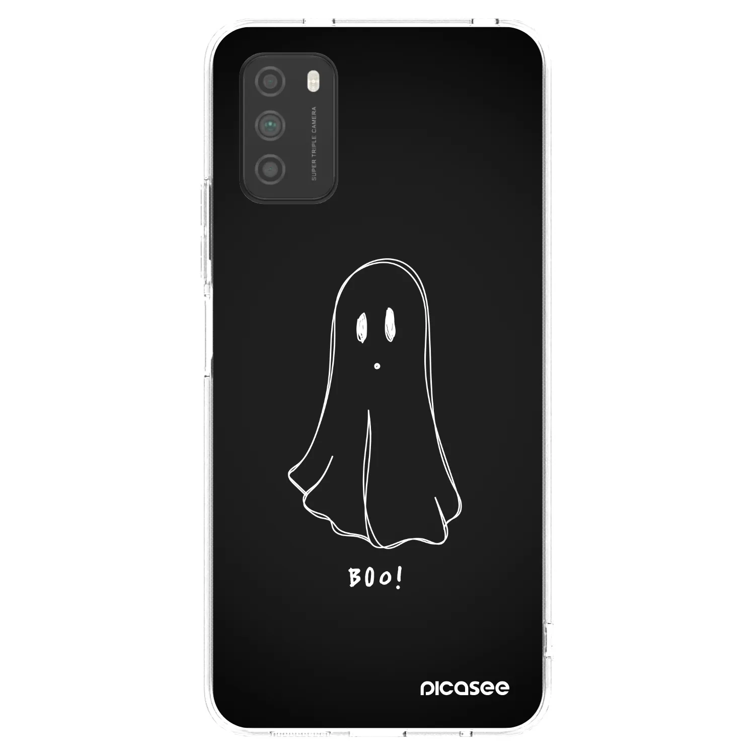 Picasee διαφανής θήκη σιλικόνης Xiaomi Poco M3 - Ghost 2