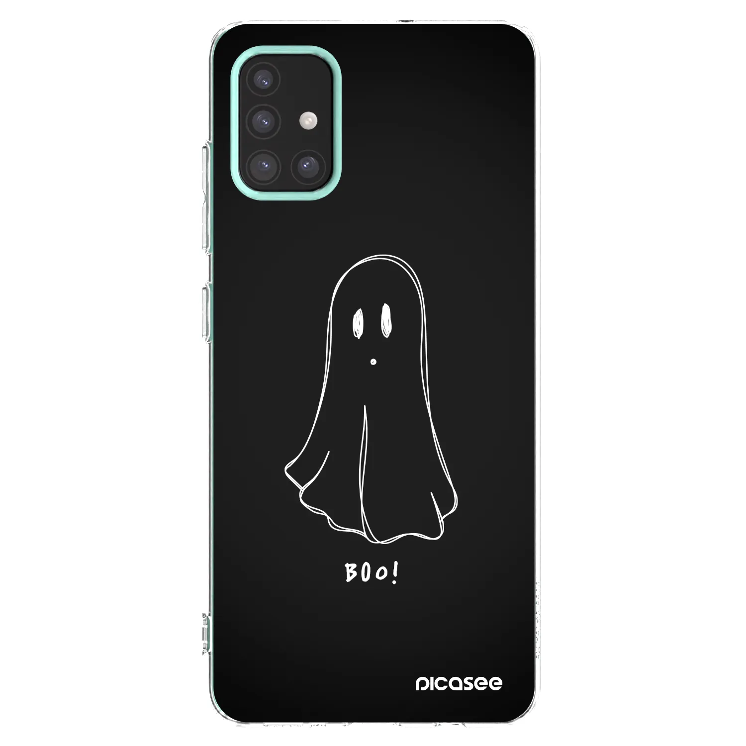 Picasee διαφανής θήκη σιλικόνης Samsung Galaxy M31s - Ghost 2