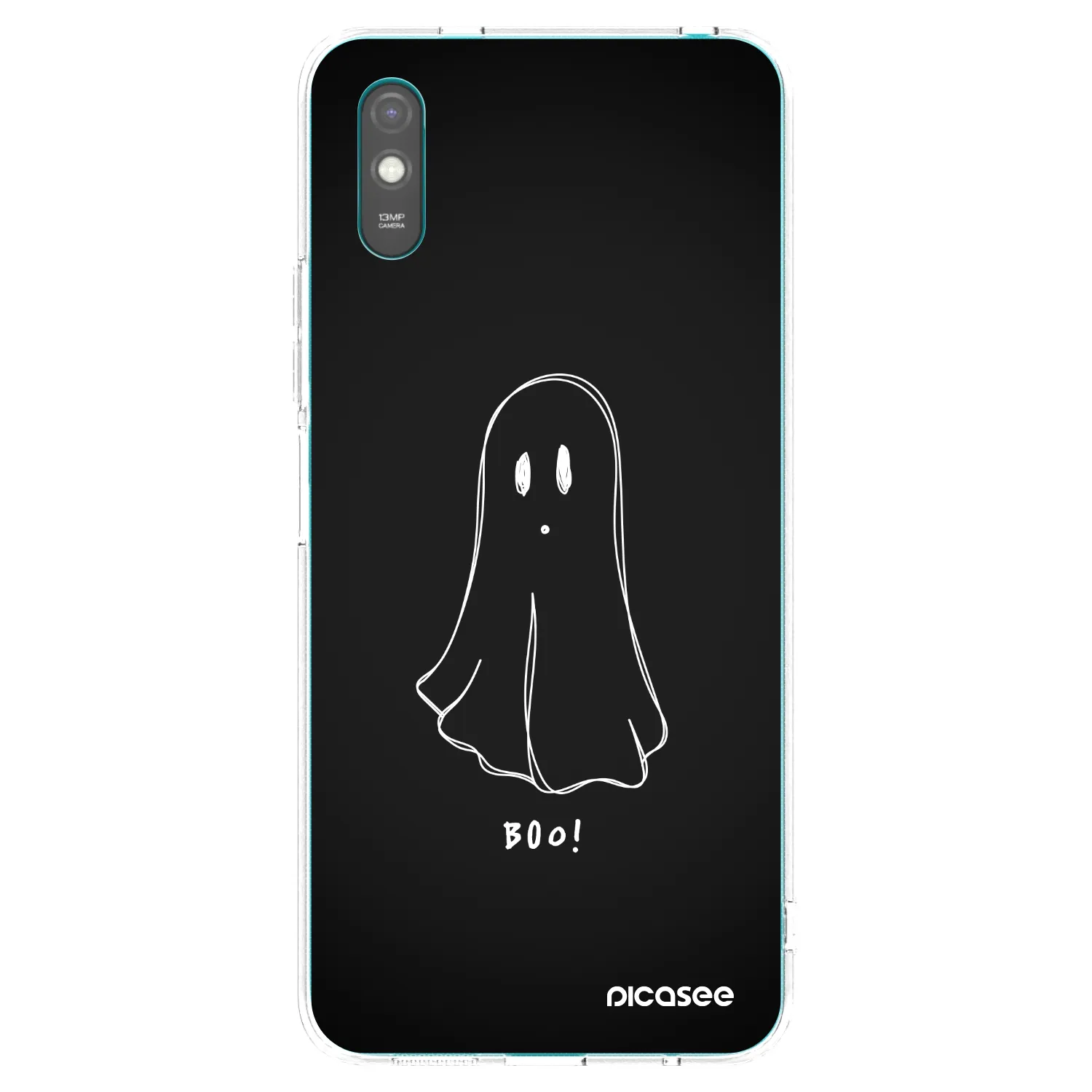 Picasee διαφανής θήκη σιλικόνης Xiaomi Redmi 9AT - Ghost 2