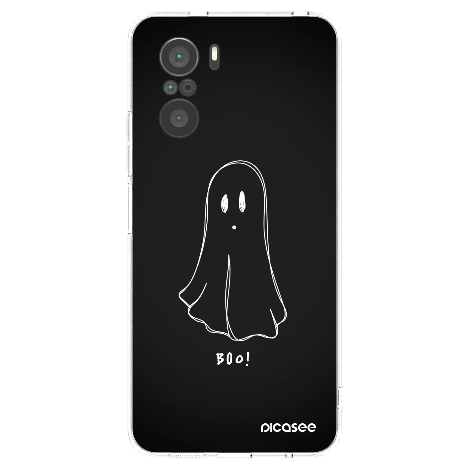 Picasee διαφανής θήκη σιλικόνης Xiaomi Poco F3 - Ghost 2