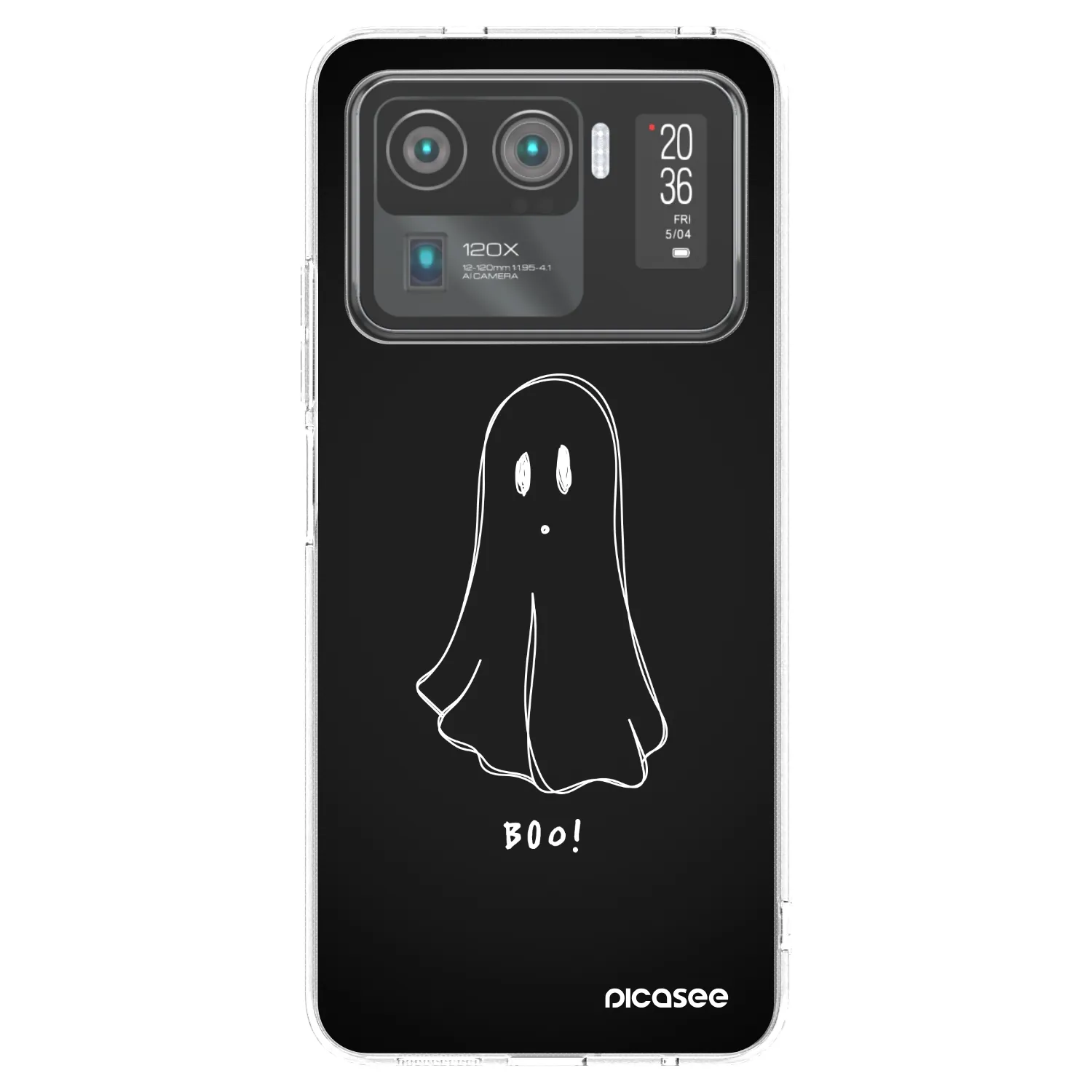 Picasee διαφανής θήκη σιλικόνης Xiaomi Mi 11 Ultra - Ghost 2