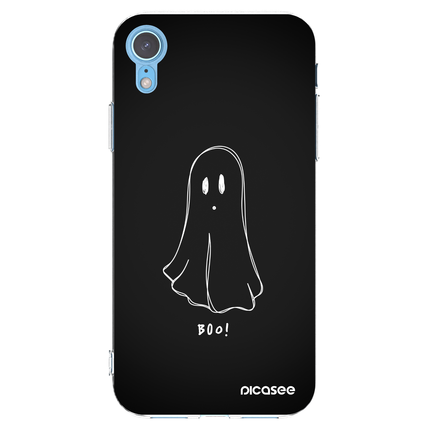 Picasee διαφανής θήκη σιλικόνης Apple iPhone XR - Ghost 2