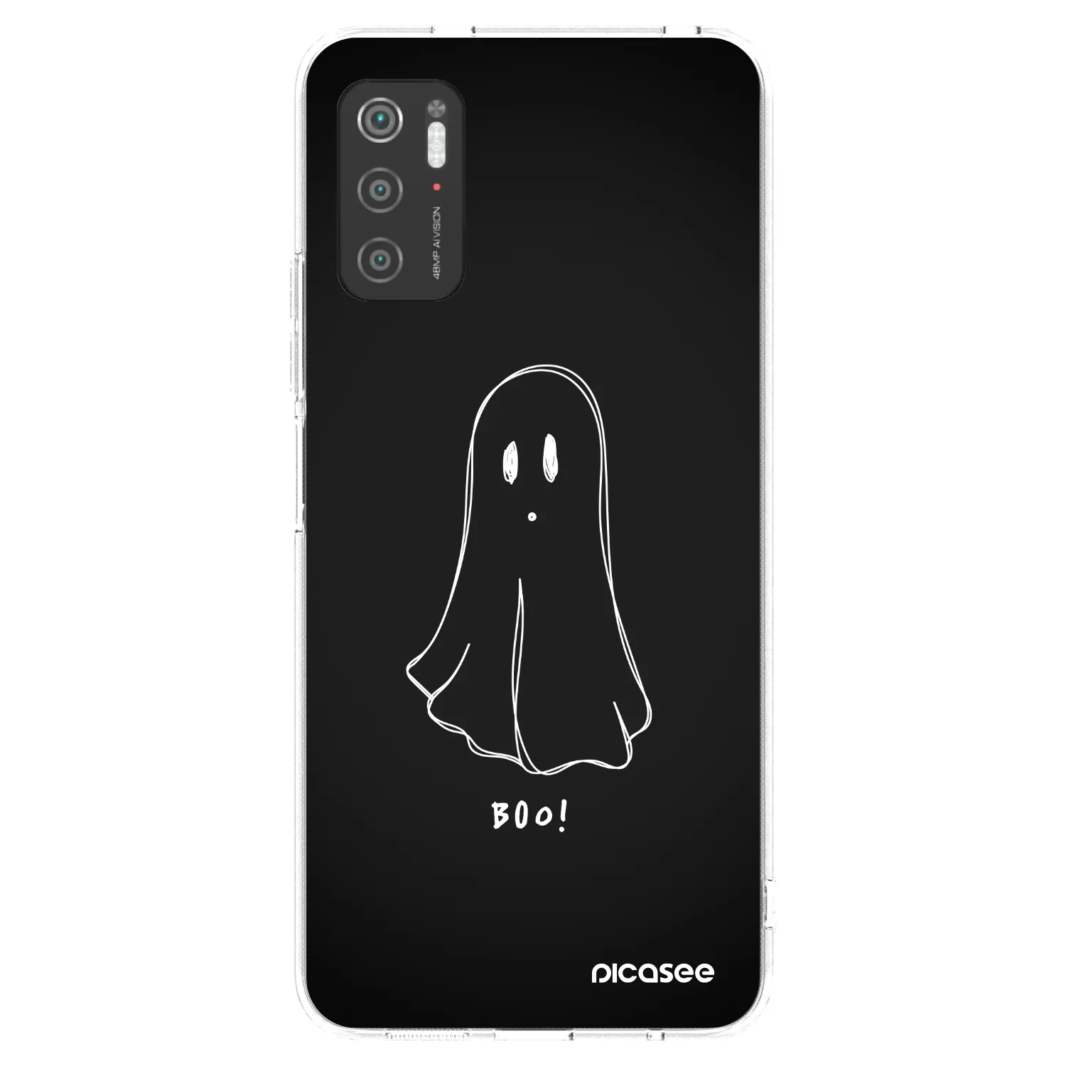Picasee διαφανής θήκη σιλικόνης Xiaomi Poco M3 Pro 5G - Ghost 2