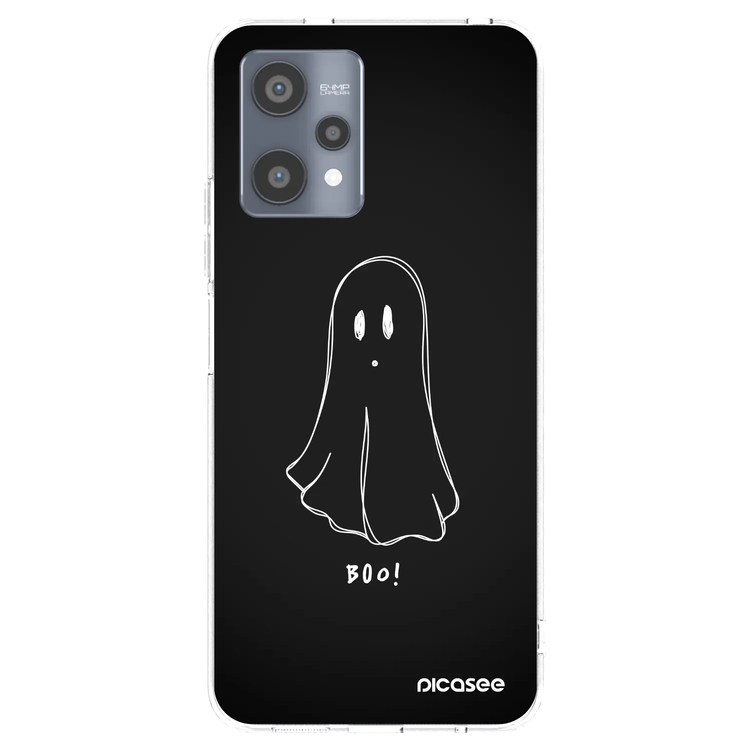 Picasee διαφανής θήκη σιλικόνης Realme 9 Pro 5G - Ghost 2