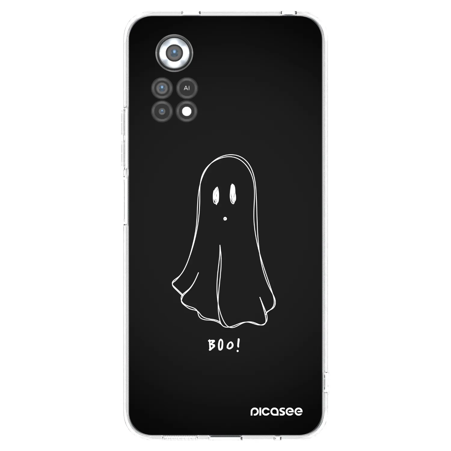 Picasee διαφανής θήκη σιλικόνης Xiaomi Poco X4 Pro 5G - Ghost 2