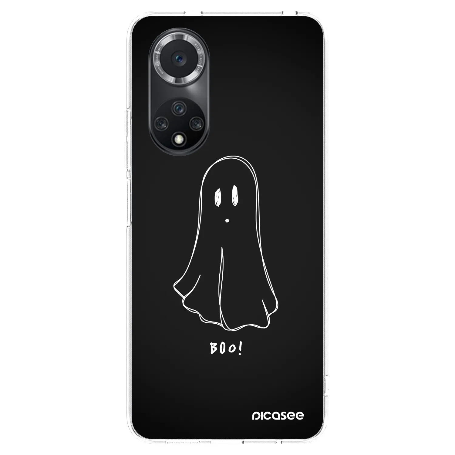 Picasee διαφανής θήκη σιλικόνης Huawei Nova 9 SE - Ghost 2