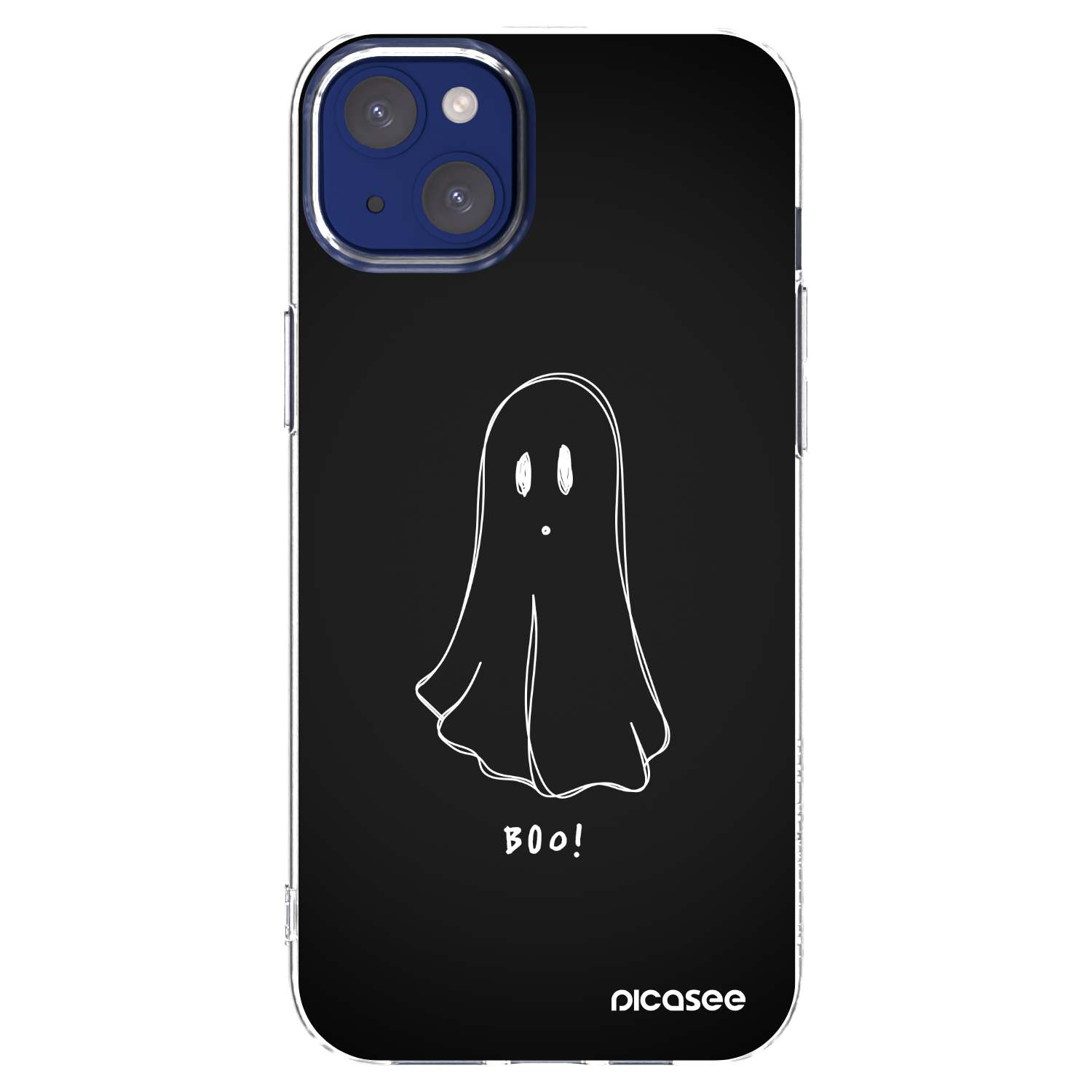 Picasee διαφανής θήκη σιλικόνης Apple iPhone 14 Plus - Ghost 2