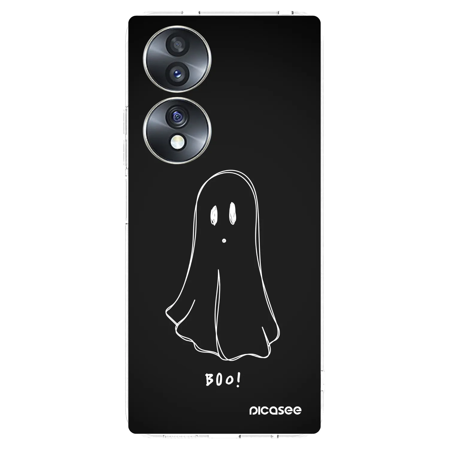 Picasee διαφανής θήκη σιλικόνης Honor 70 - Ghost 2