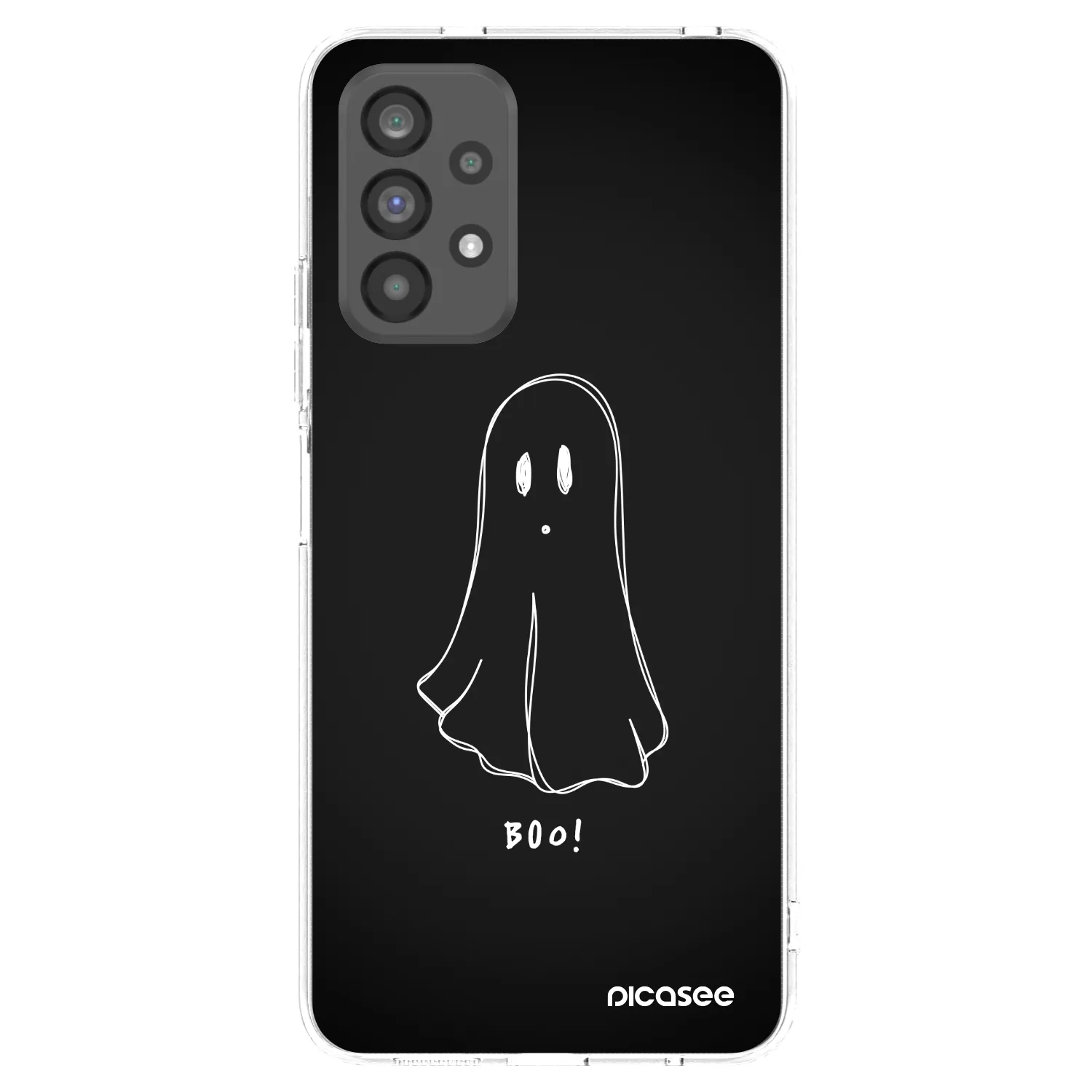 Picasee διαφανής θήκη σιλικόνης Samsung Galaxy A73 5G - Ghost 2