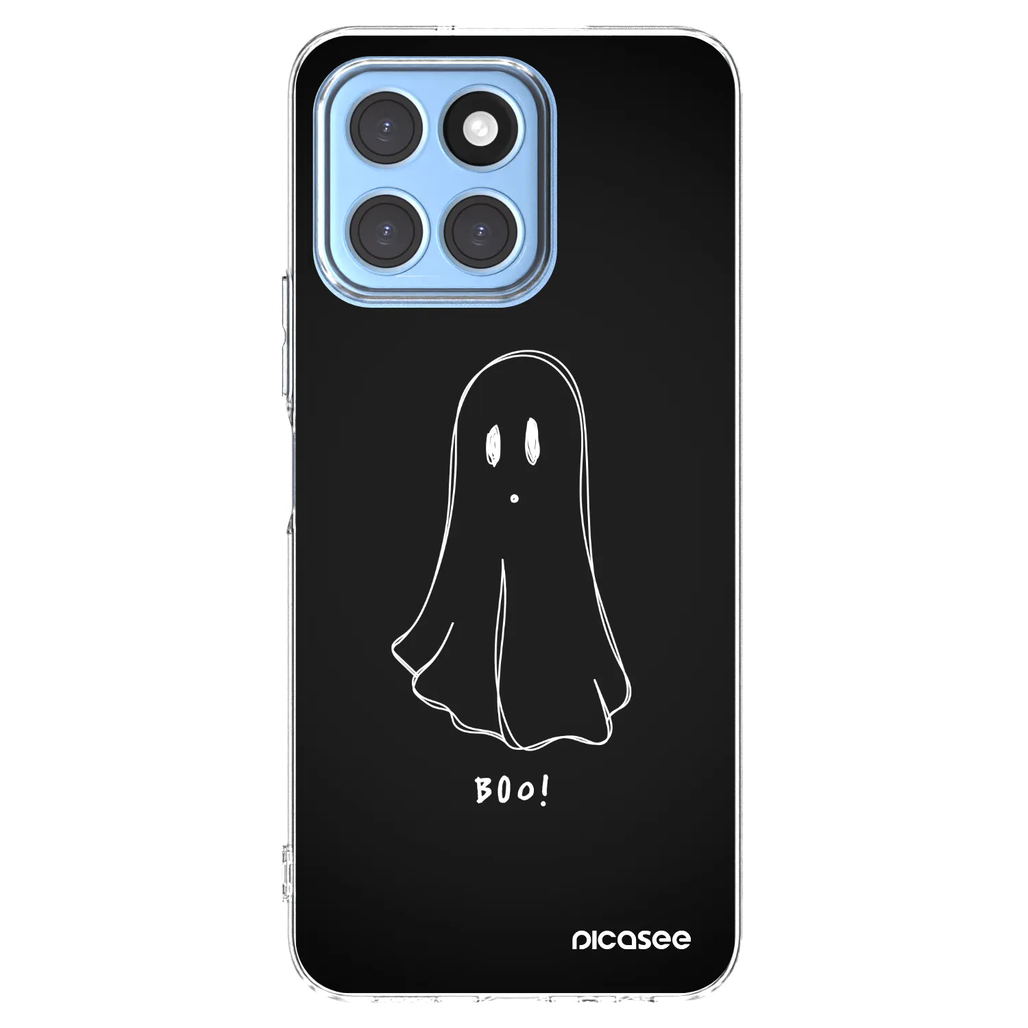 Picasee διαφανής θήκη σιλικόνης Honor X8 5G - Ghost 2