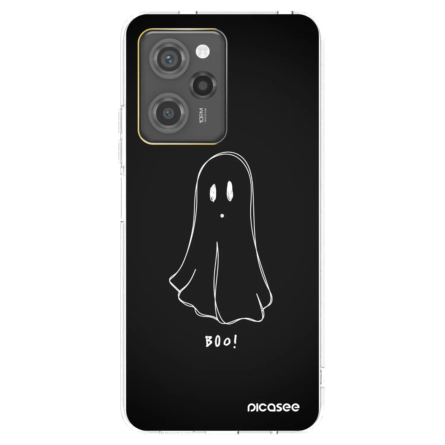 Picasee διαφανής θήκη σιλικόνης Xiaomi Poco X5 Pro - Ghost 2