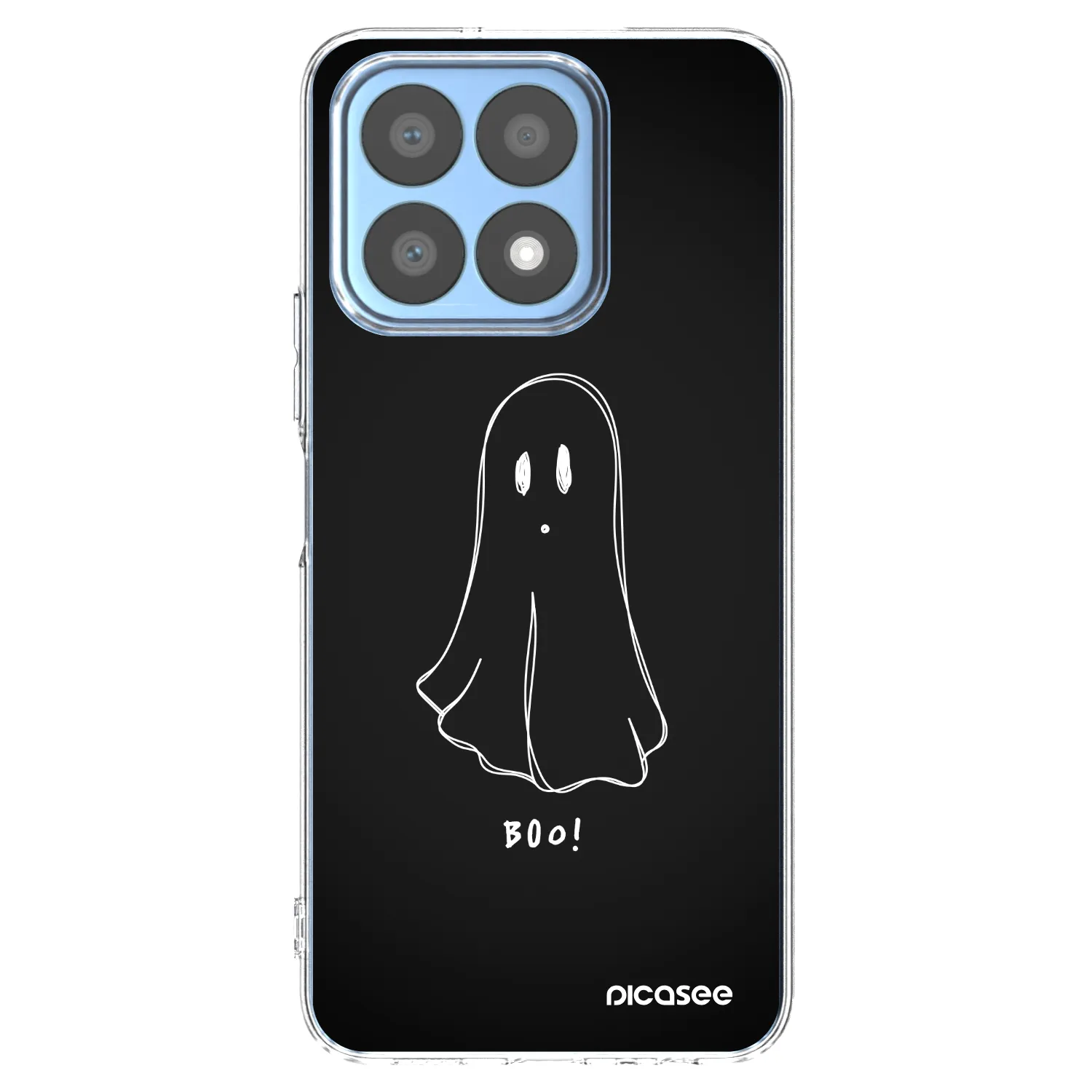 Picasee διαφανής θήκη σιλικόνης Honor X8a - Ghost 2