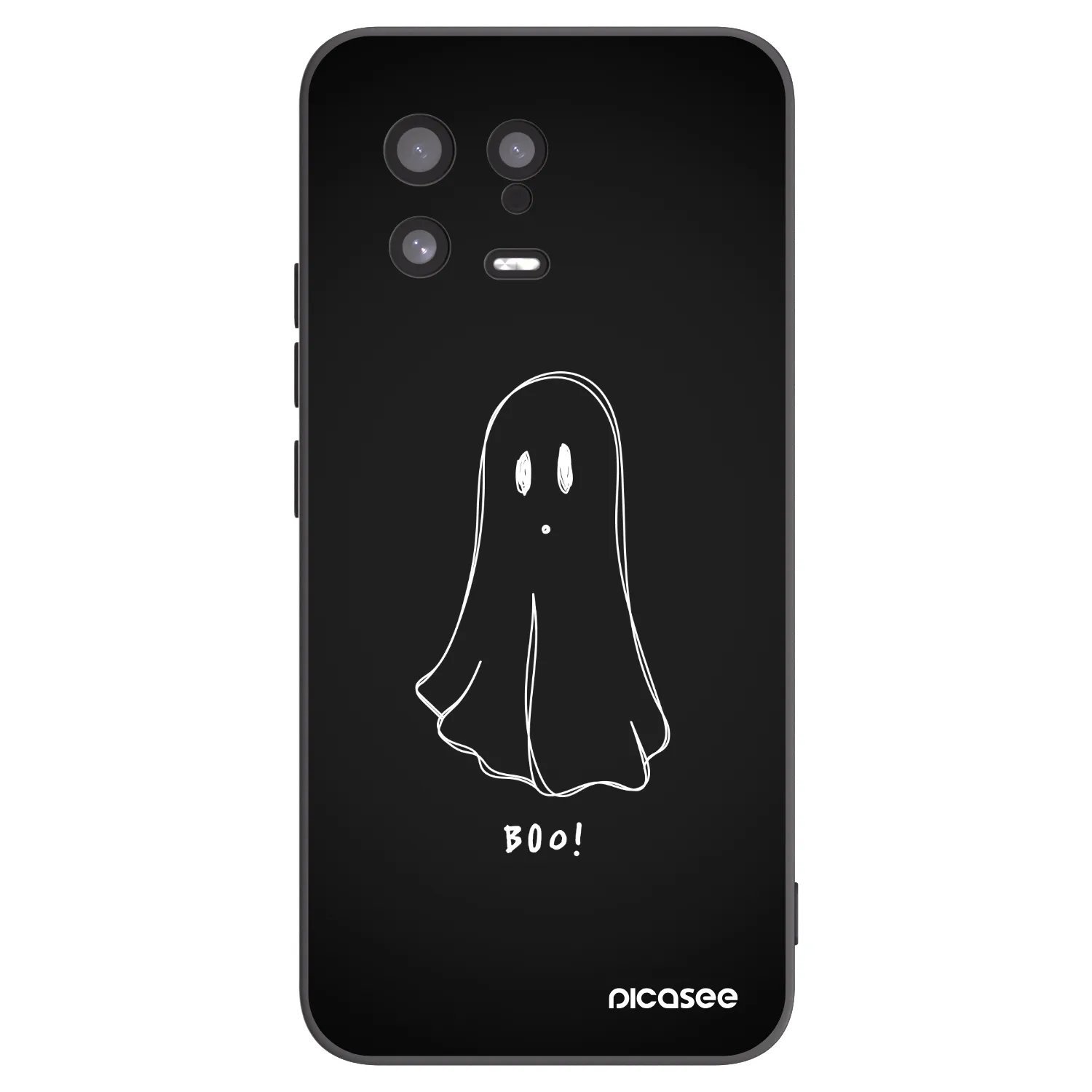 Picasee Μαύρη θήκη σιλικόνης για Xiaomi 13 - Ghost 2