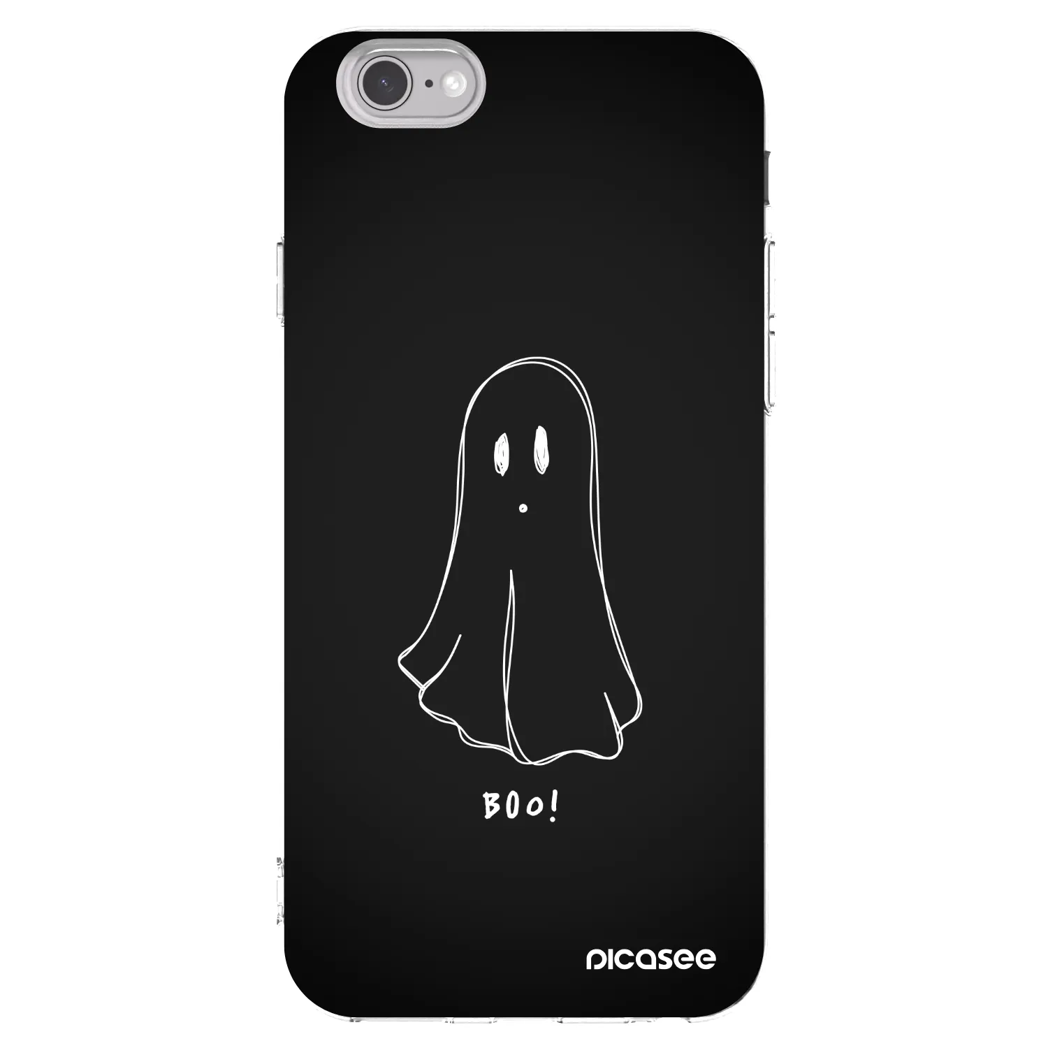 Picasee διαφανής θήκη σιλικόνης Apple iPhone 6/6S - Ghost 2
