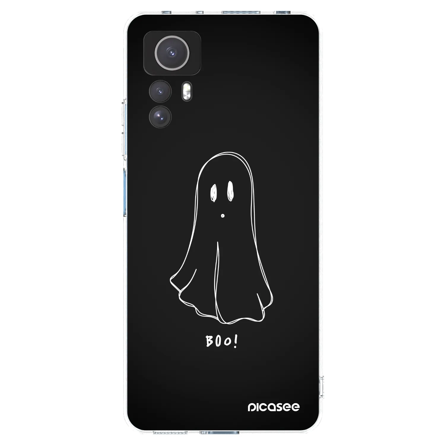 Picasee διαφανής θήκη σιλικόνης Xiaomi Redmi Note 12S - Ghost 2