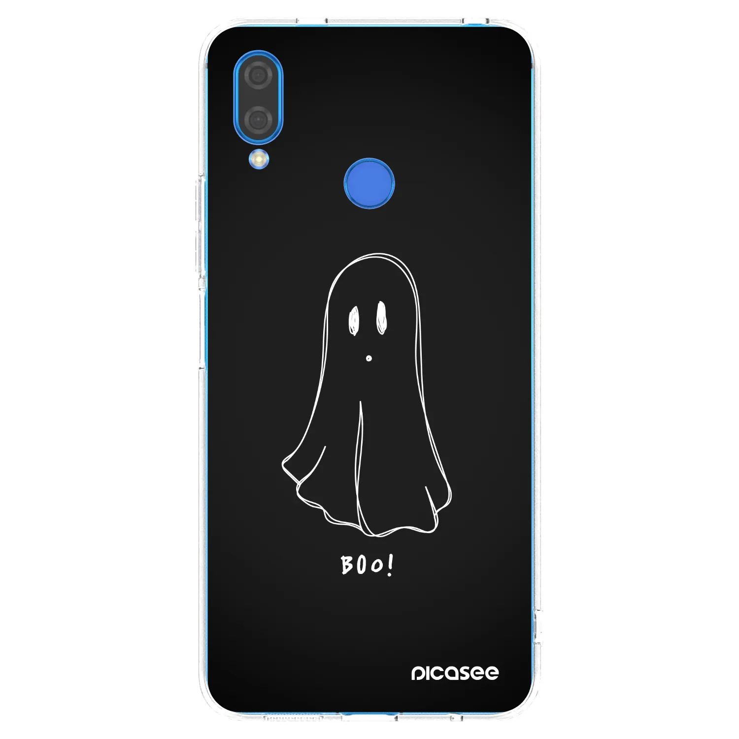 Picasee διαφανής θήκη σιλικόνης Huawei Nova 3i - Ghost 2