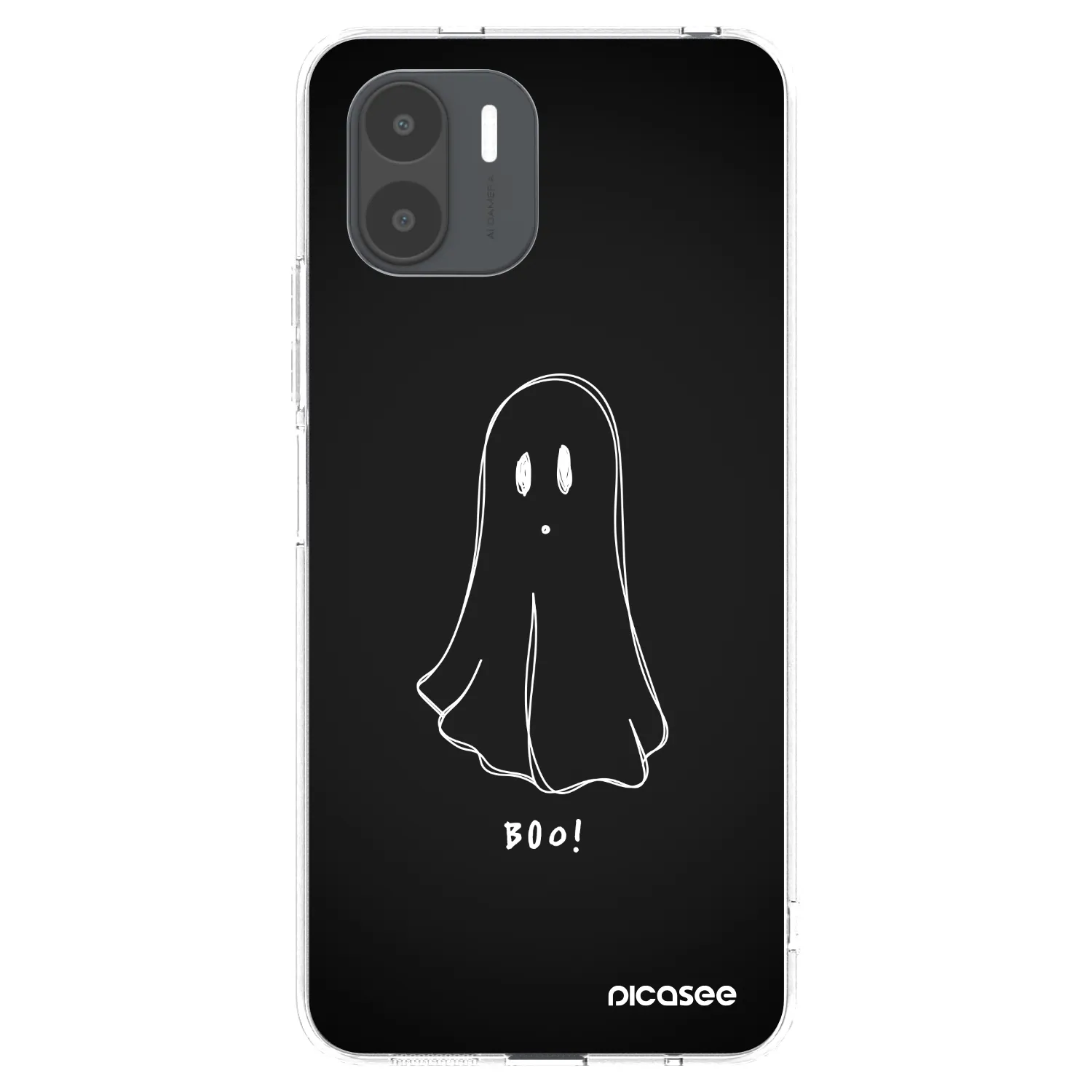 Picasee διαφανής θήκη σιλικόνης Xiaomi Redmi A2 - Ghost 2