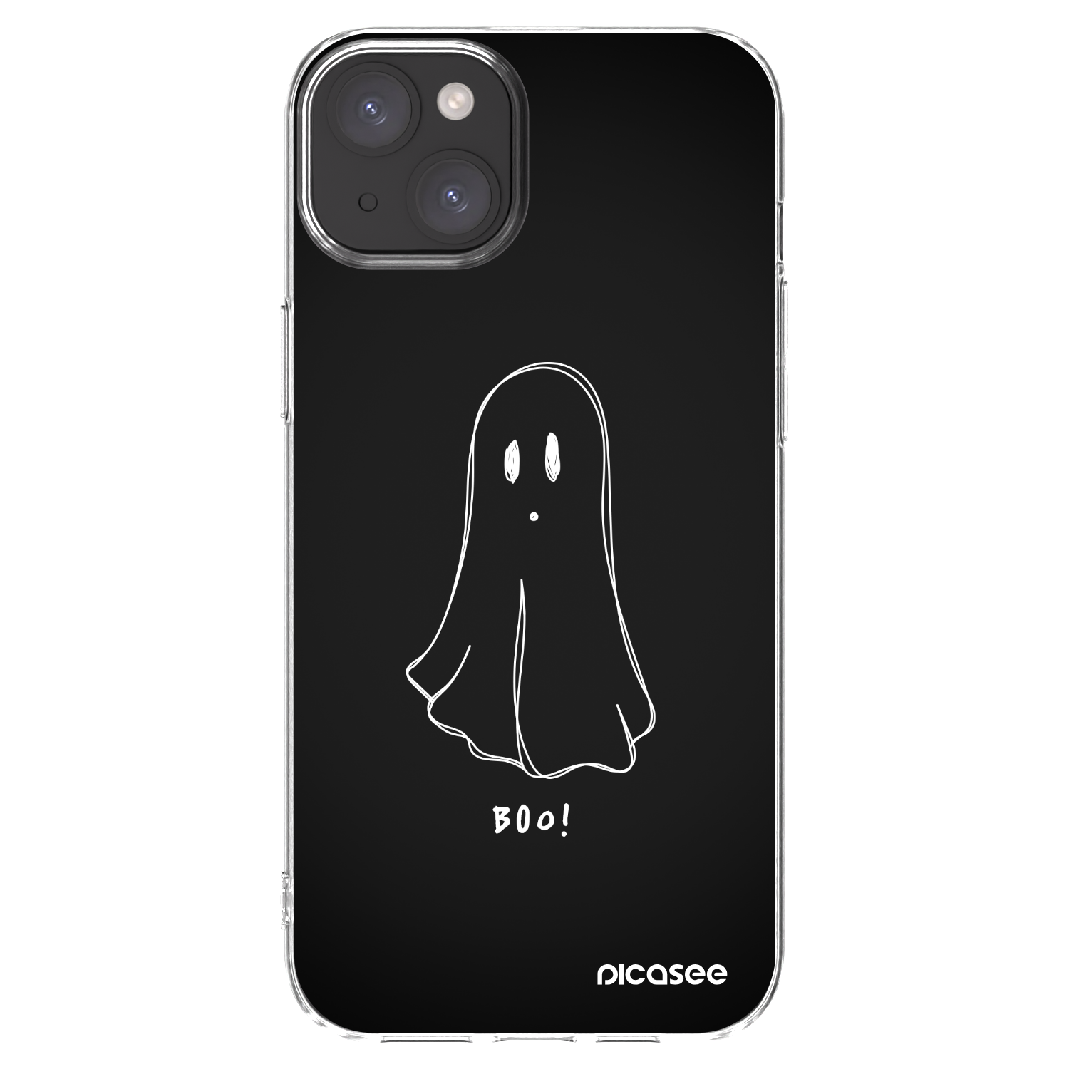 Picasee διαφανής θήκη σιλικόνης Apple iPhone 15 Plus - Ghost 2