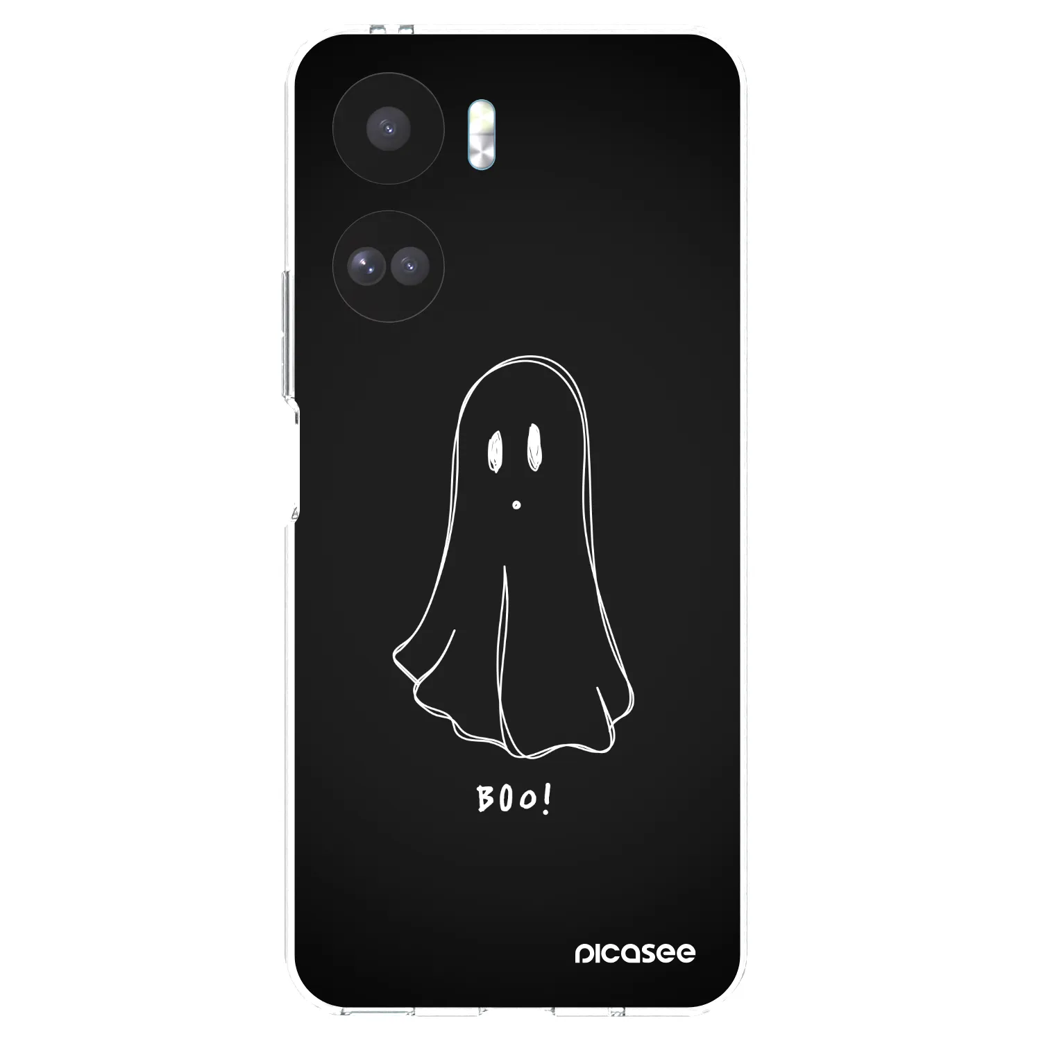 Picasee διαφανής θήκη σιλικόνης Honor 90 Lite 5G - Ghost 2