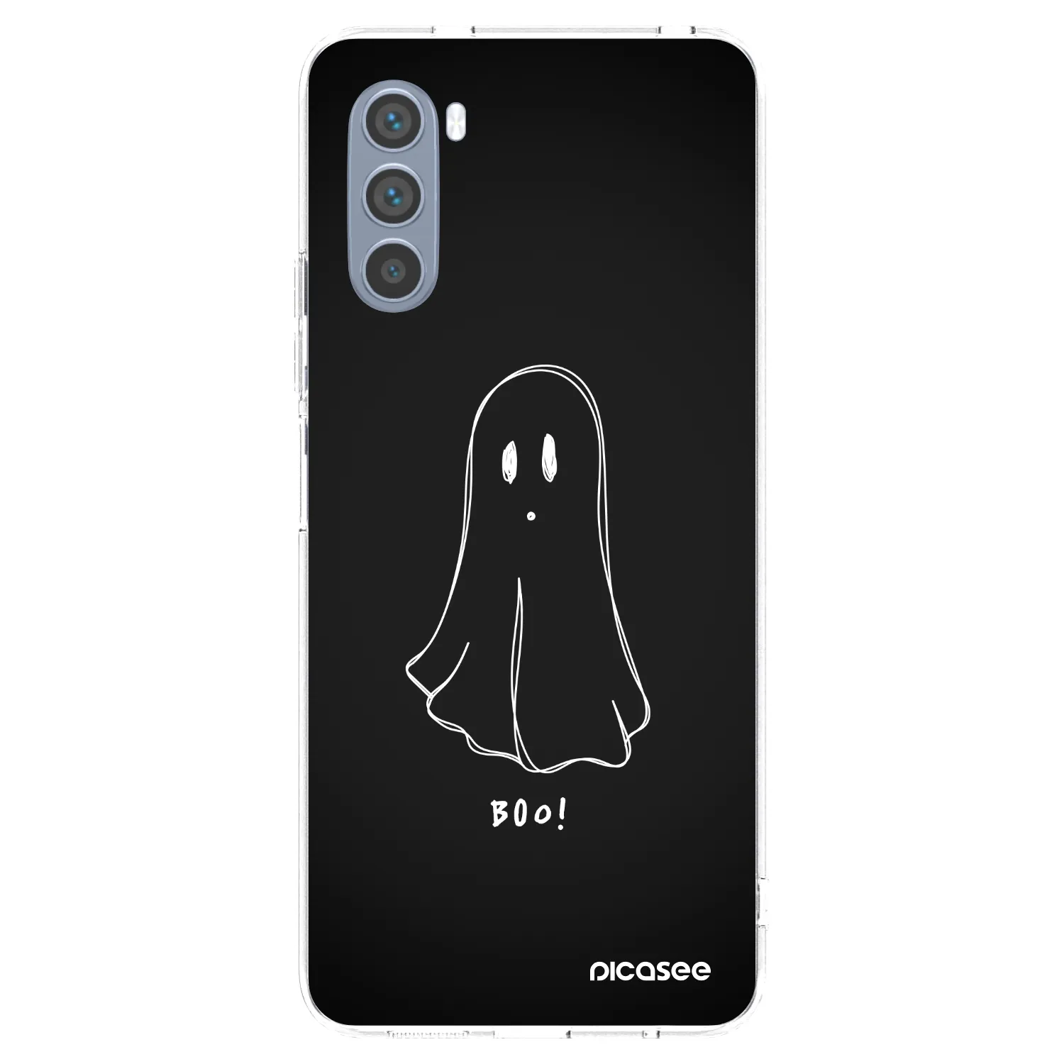 Picasee διαφανής θήκη σιλικόνης Motorola Moto G62 - Ghost 2
