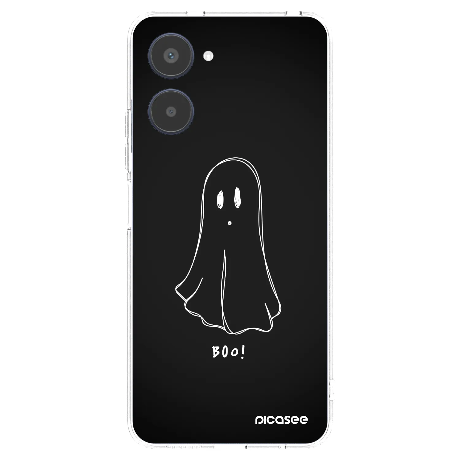 Picasee διαφανής θήκη σιλικόνης Realme 10 4G - Ghost 2