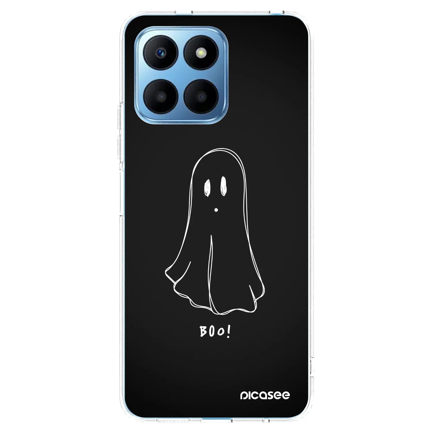 Picasee διαφανής θήκη σιλικόνης Honor 70 Lite - Ghost 2