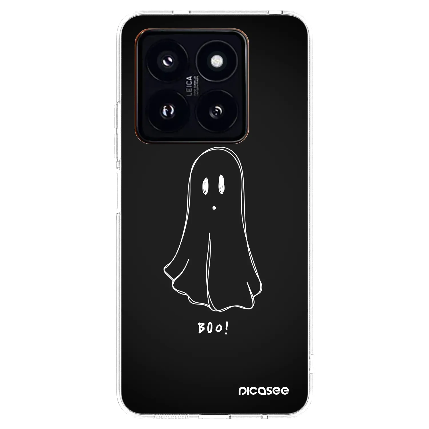 Picasee διαφανής θήκη σιλικόνης Xiaomi 14 Pro - Ghost 2