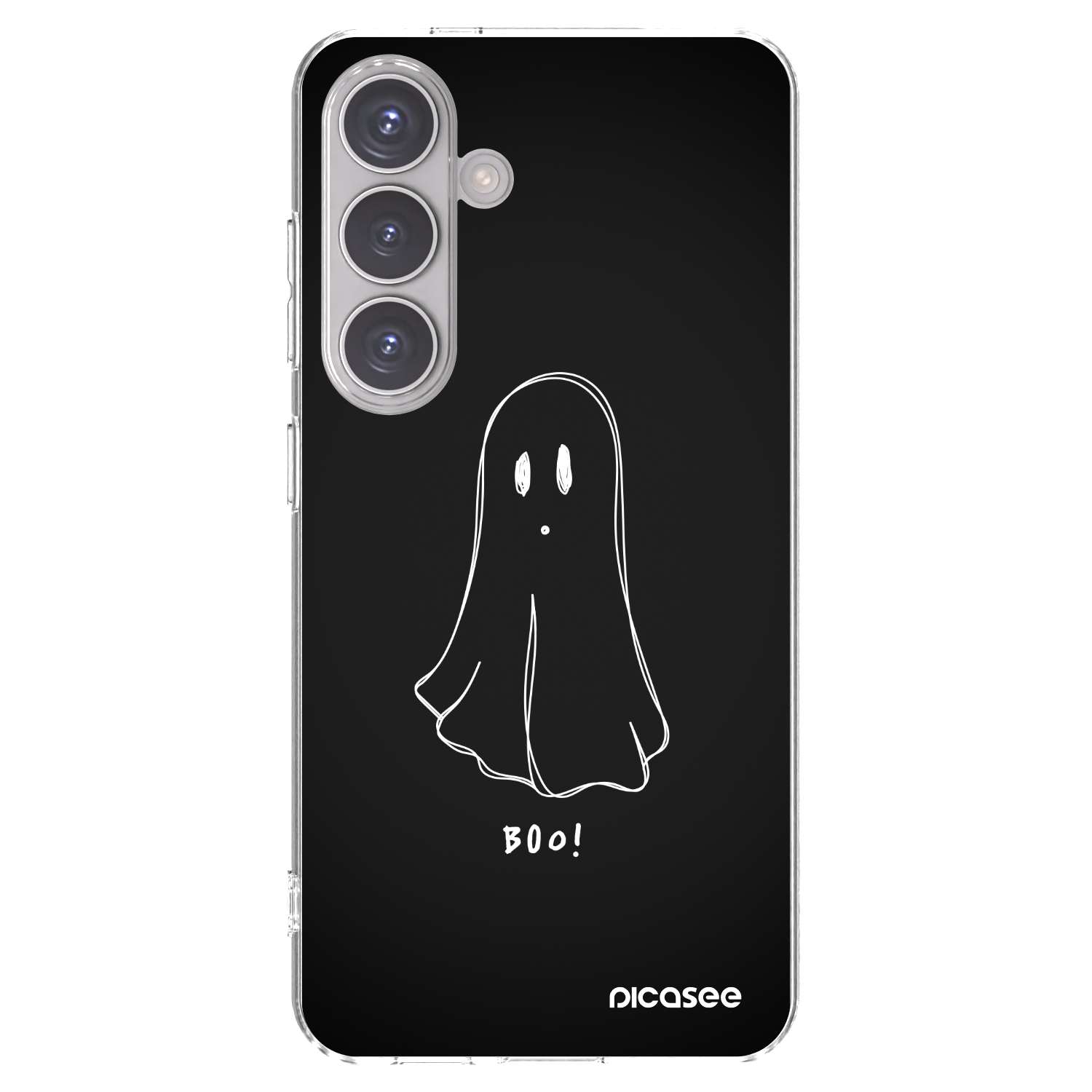 Picasee διαφανής θήκη σιλικόνης Samsung Galaxy S24 S921B 5G - Ghost 2