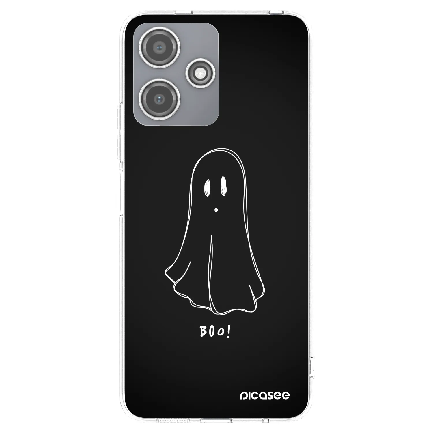 Picasee διαφανής θήκη σιλικόνης Xiaomi Redmi 12 5G - Ghost 2