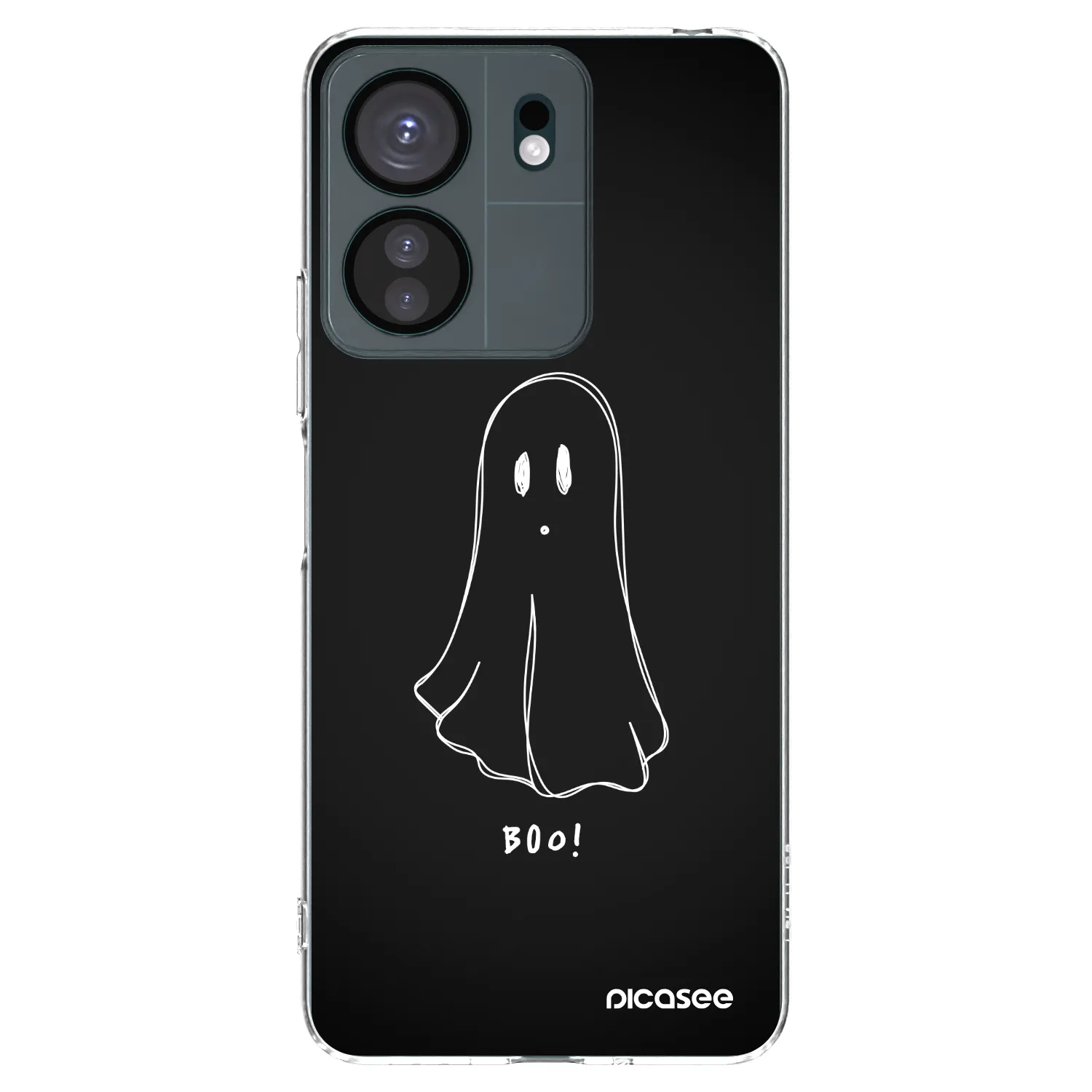 Picasee διαφανής θήκη σιλικόνης Xiaomi Redmi 13C 4G - Ghost 2