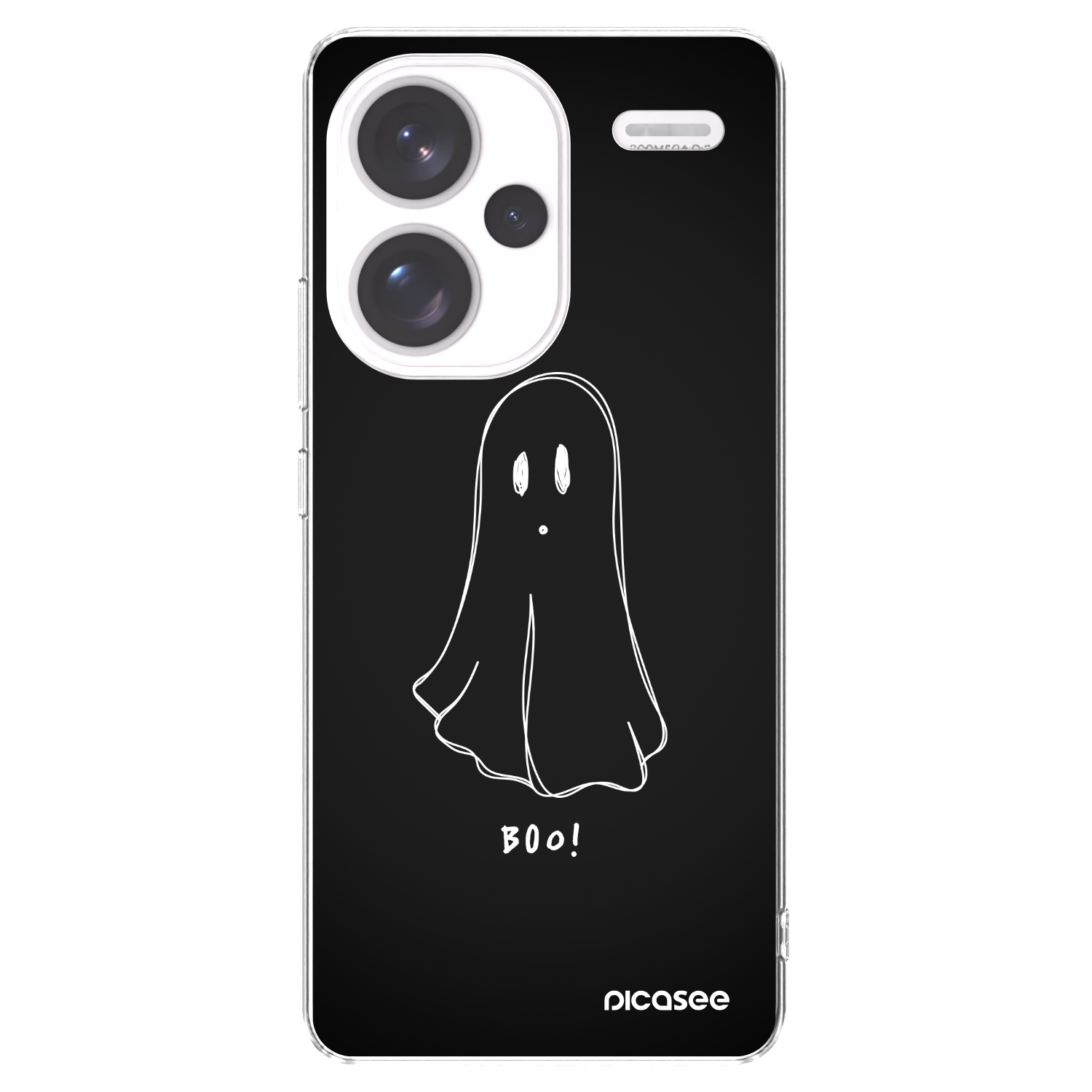 Picasee διαφανής θήκη σιλικόνης Xiaomi Redmi Note 13 Pro+ 5G - Ghost 2