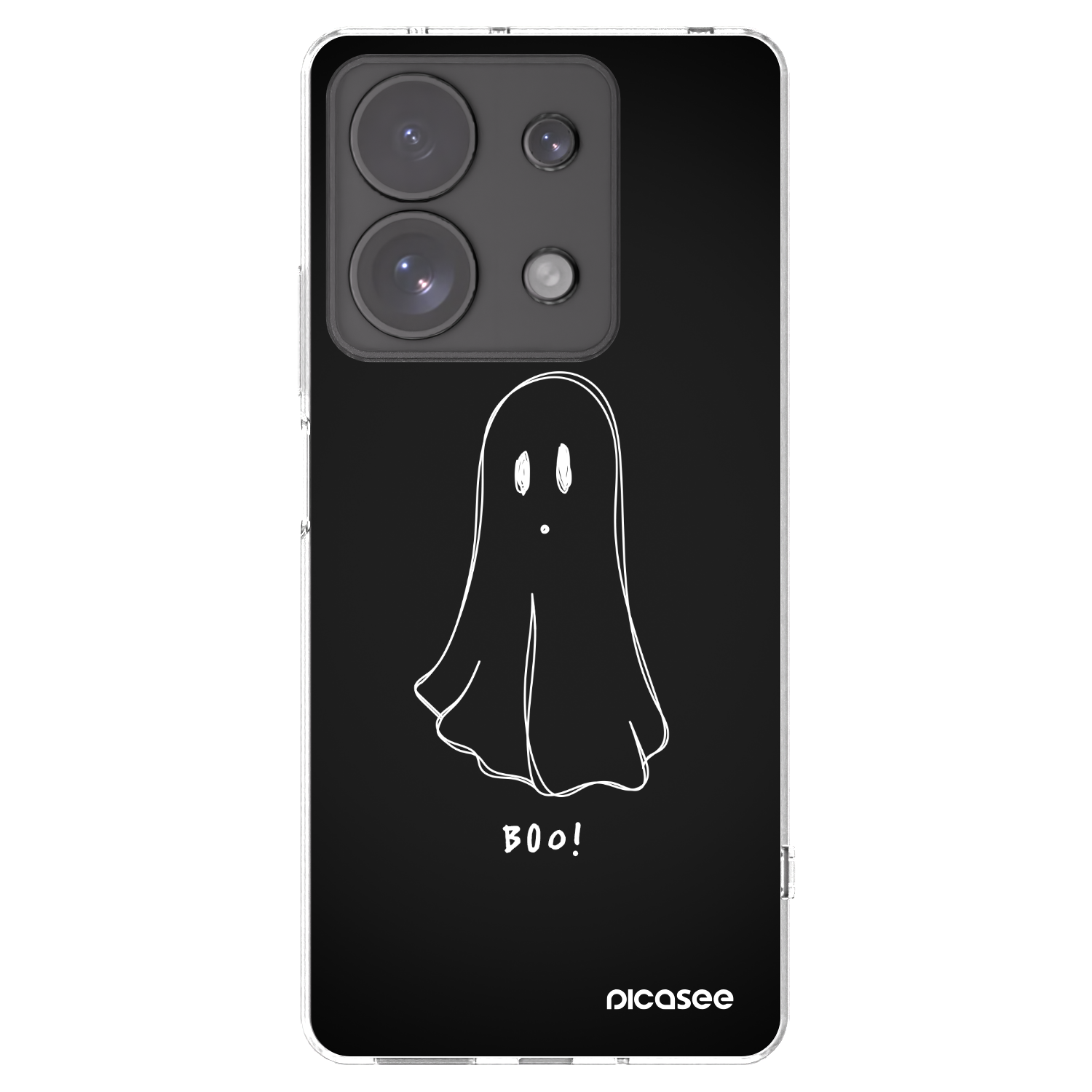 Picasee διαφανής θήκη σιλικόνης Xiaomi Redmi Note 13 Pro 4G - Ghost 2