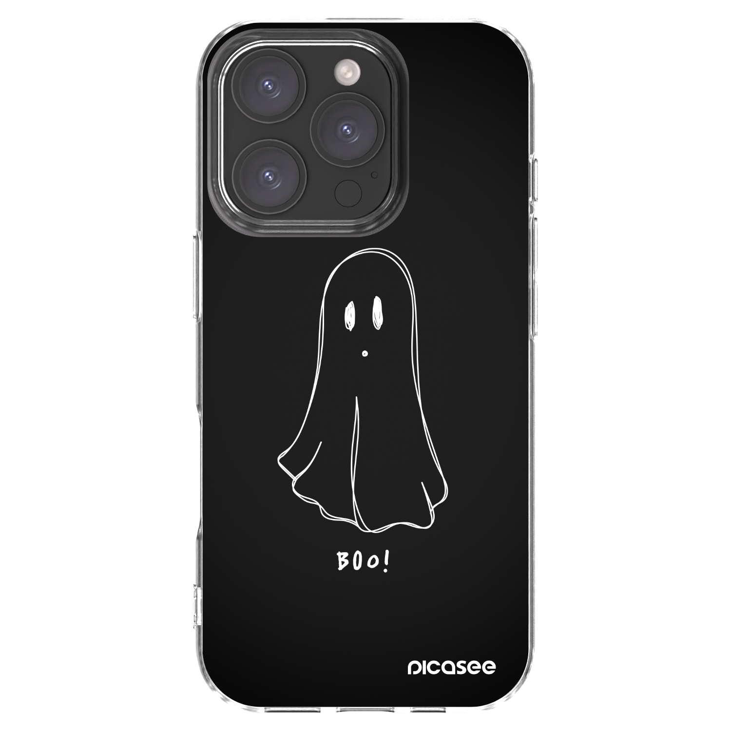 Picasee διαφανής θήκη σιλικόνης Apple iPhone 16 Pro - Ghost 2