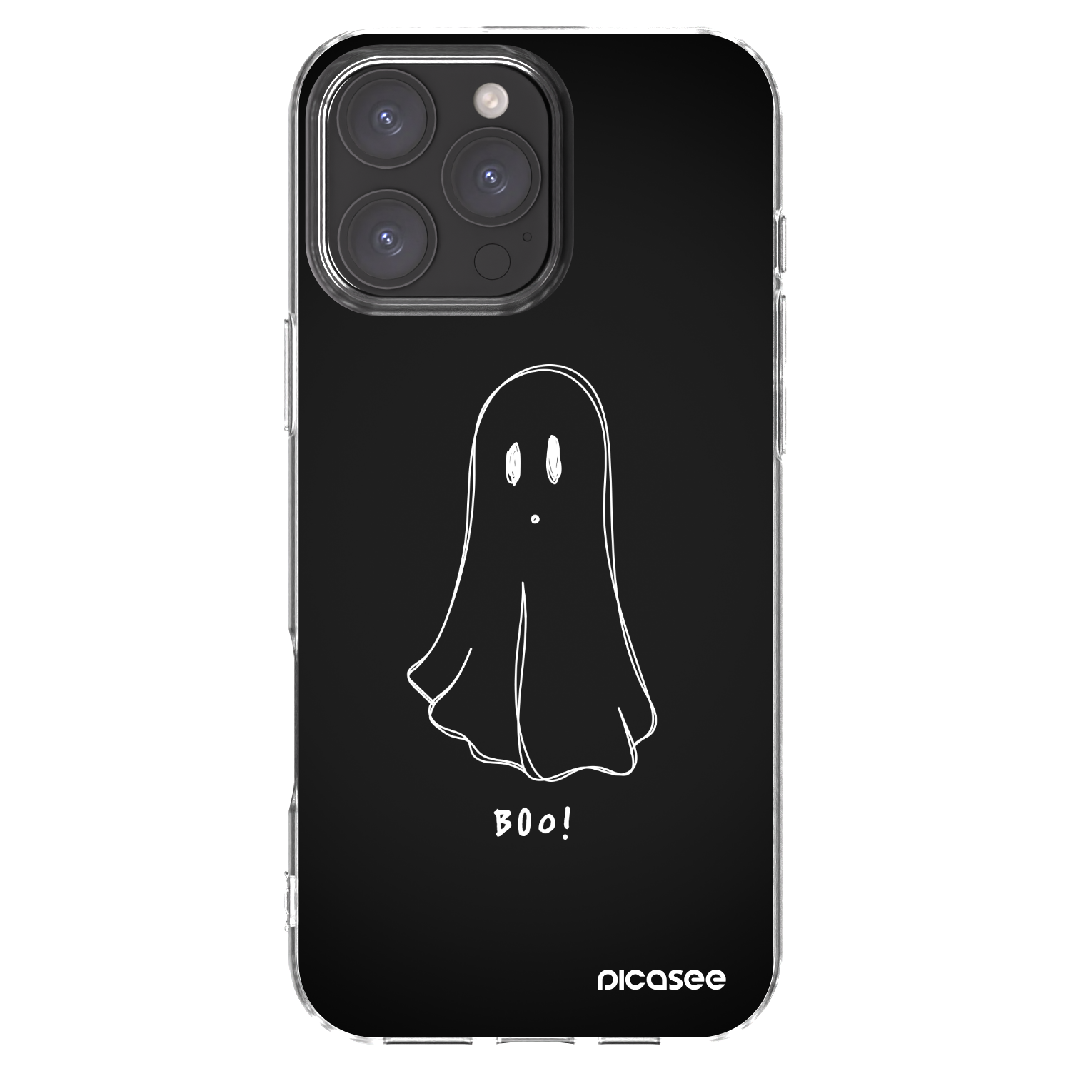 Picasee διαφανής θήκη σιλικόνης Apple iPhone 16 Pro Max - Ghost 2