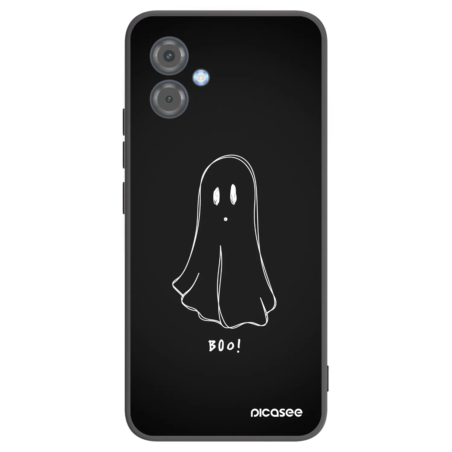 Picasee Μαύρη θήκη σιλικόνης για Motorola Moto G14 - Ghost 2