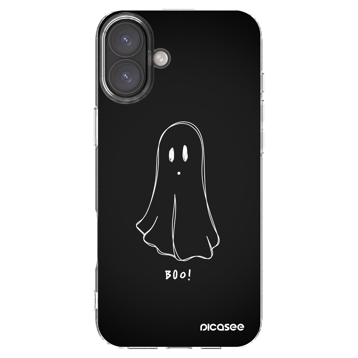 Picasee διαφανής θήκη σιλικόνης Apple iPhone 16 Plus - Ghost 2