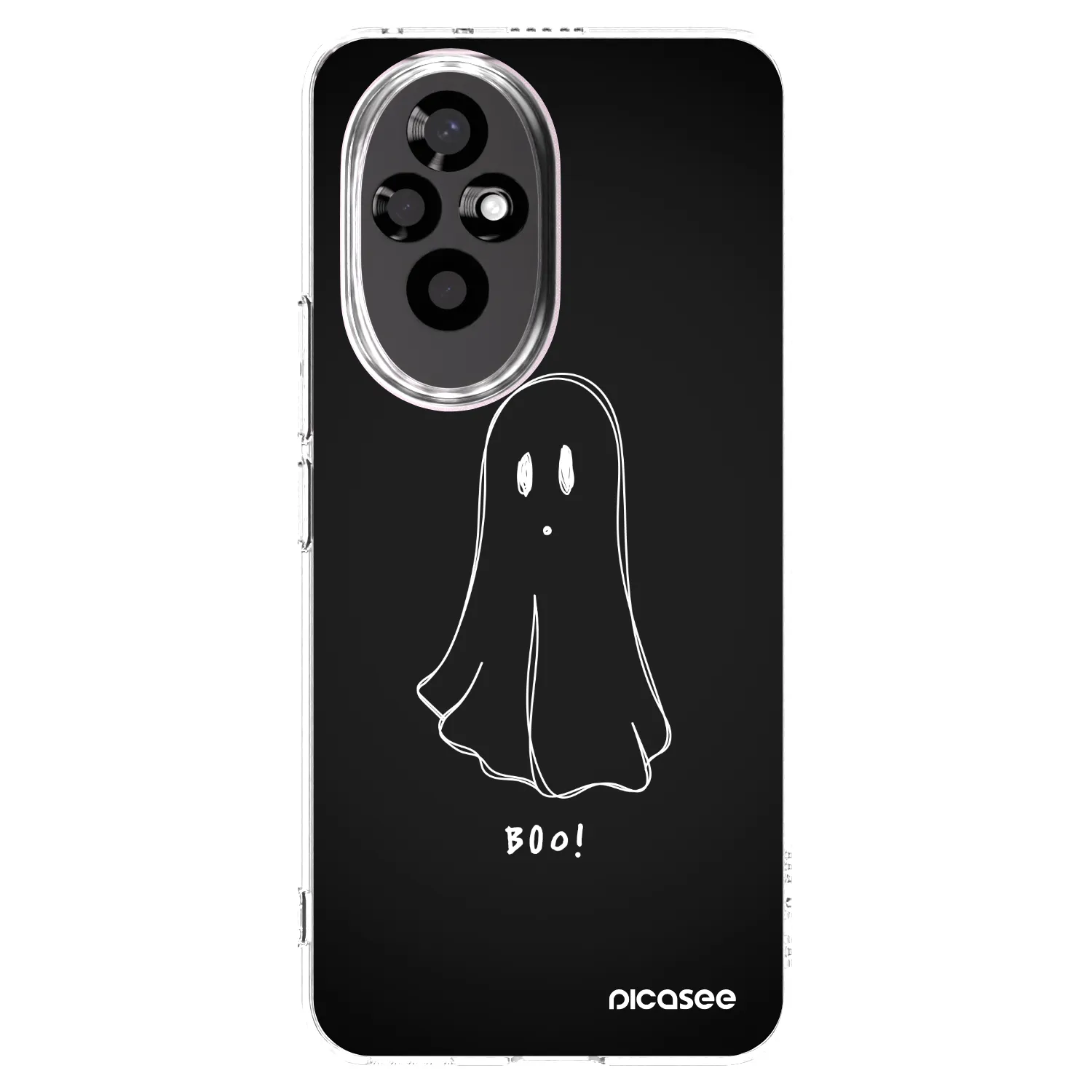 Picasee διαφανής θήκη σιλικόνης Honor 200 5G - Ghost 2