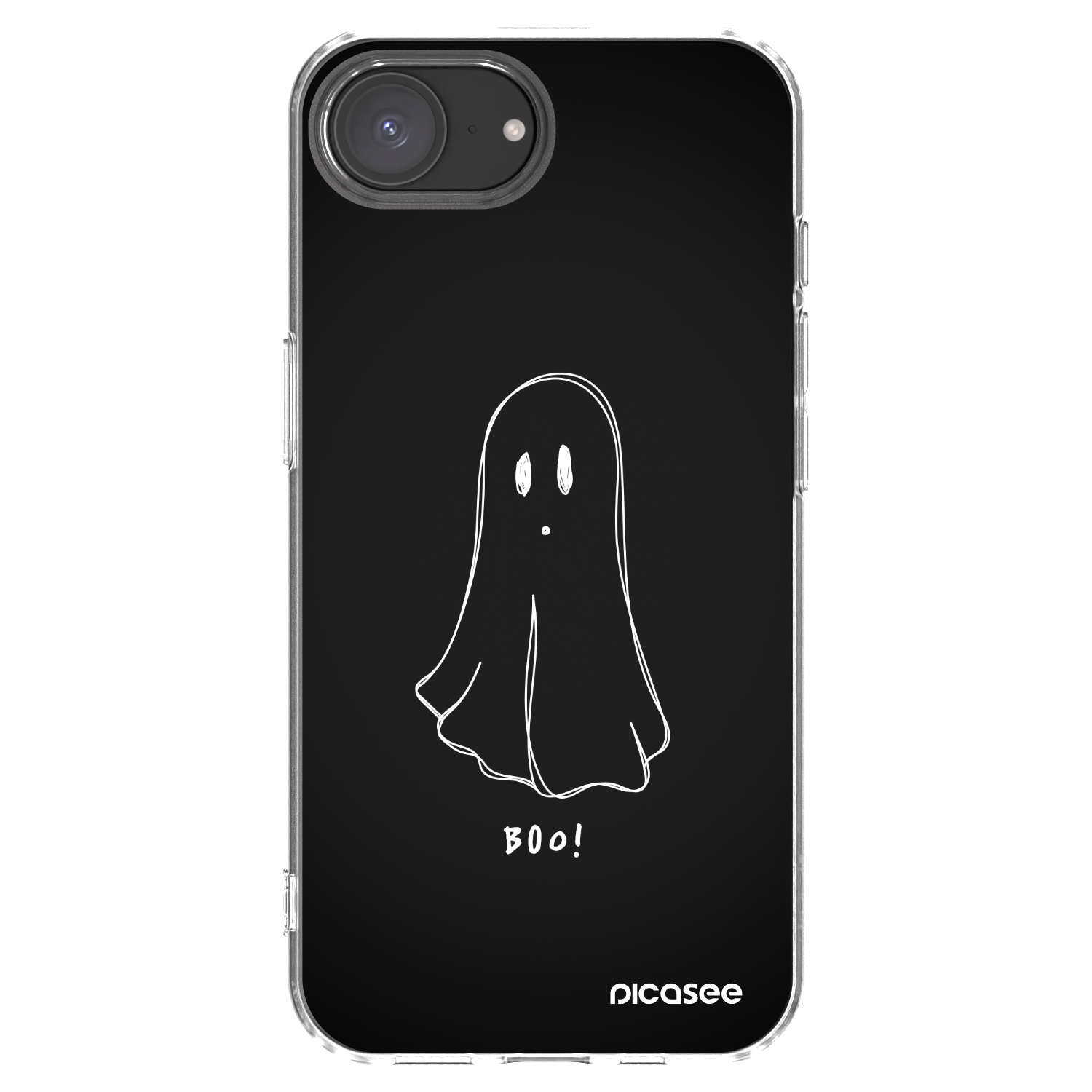 Picasee διαφανής θήκη σιλικόνης Apple iPhone 16e - Ghost 2