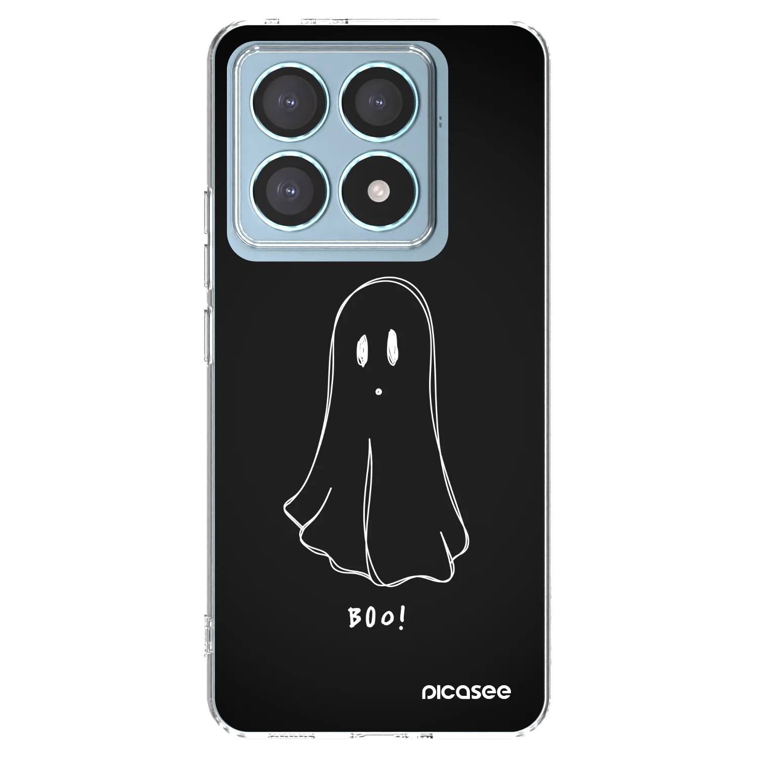 Picasee διαφανής θήκη σιλικόνης Xiaomi 14T Pro - Ghost 2