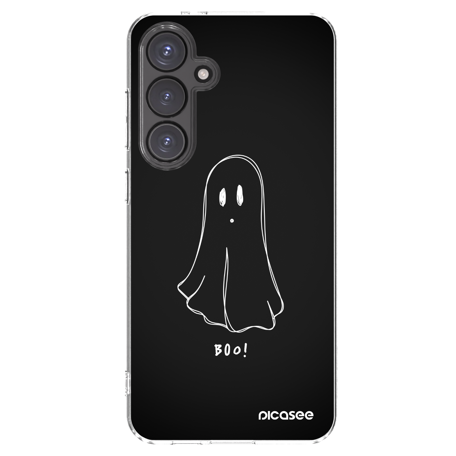 Picasee διαφανής θήκη σιλικόνης Samsung Galaxy S24 FE S721B - Ghost 2