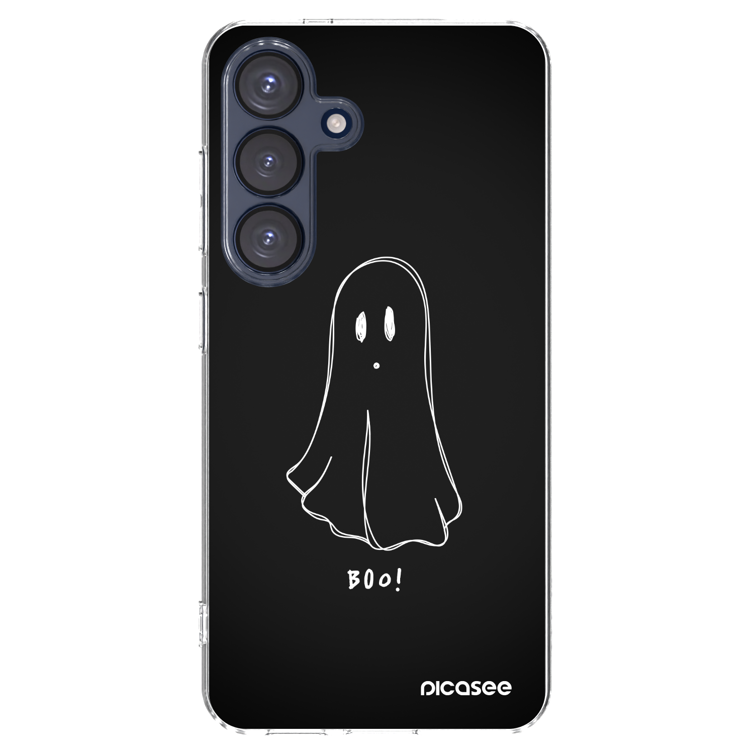 Picasee διαφανής θήκη σιλικόνης Samsung Galaxy S25 5G - Ghost 2