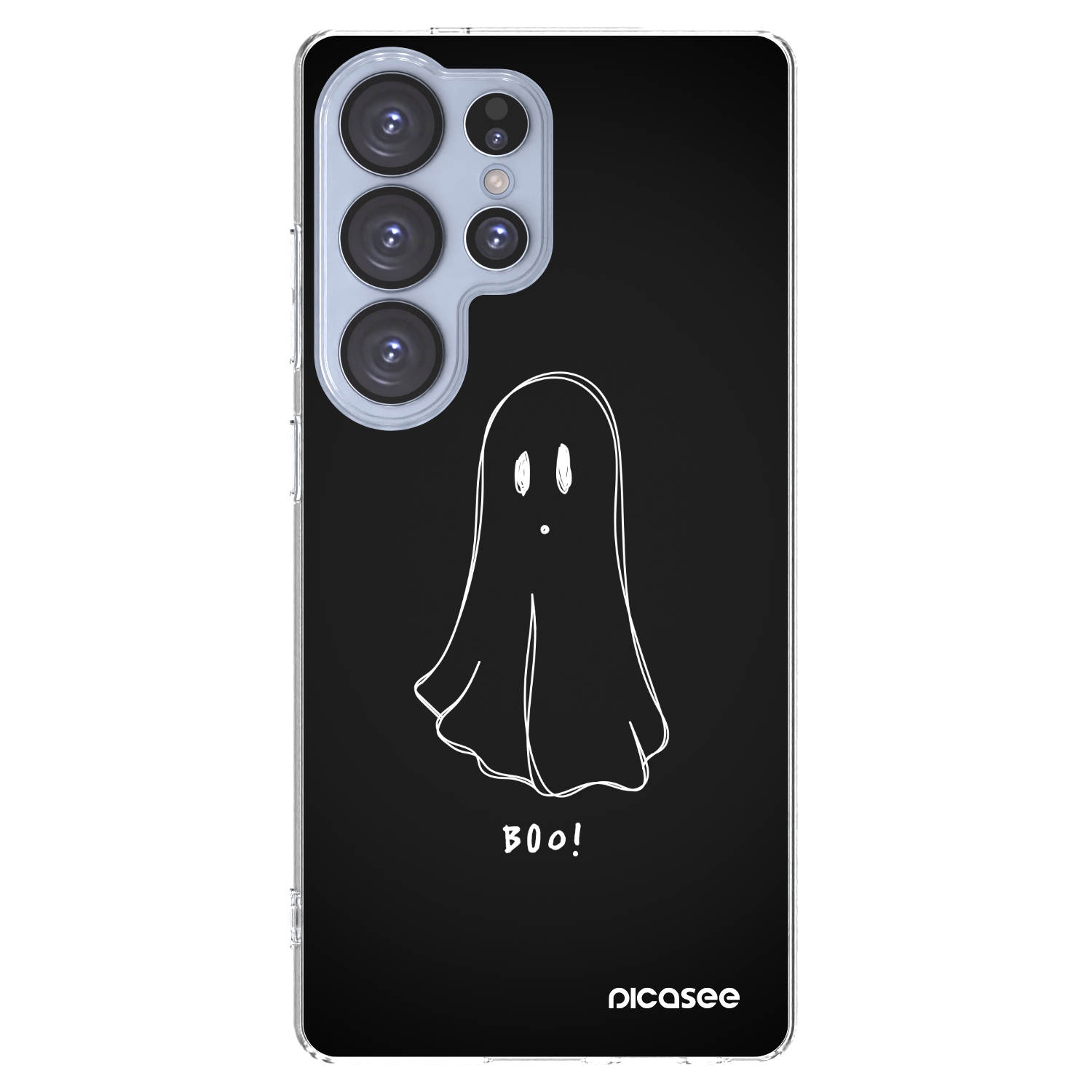 Picasee διαφανής θήκη σιλικόνης Samsung Galaxy S25 Ultra 5G - Ghost 2
