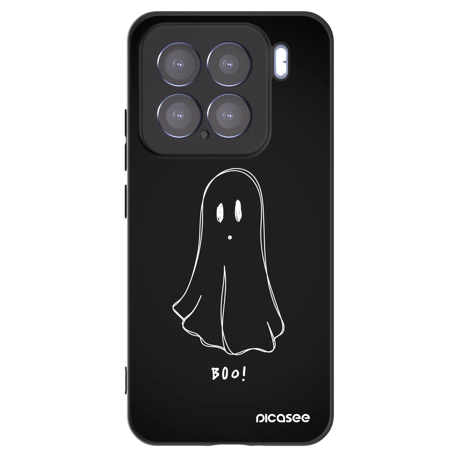 Picasee Μαύρη θήκη σιλικόνης για Xiaomi 15 - Ghost 2