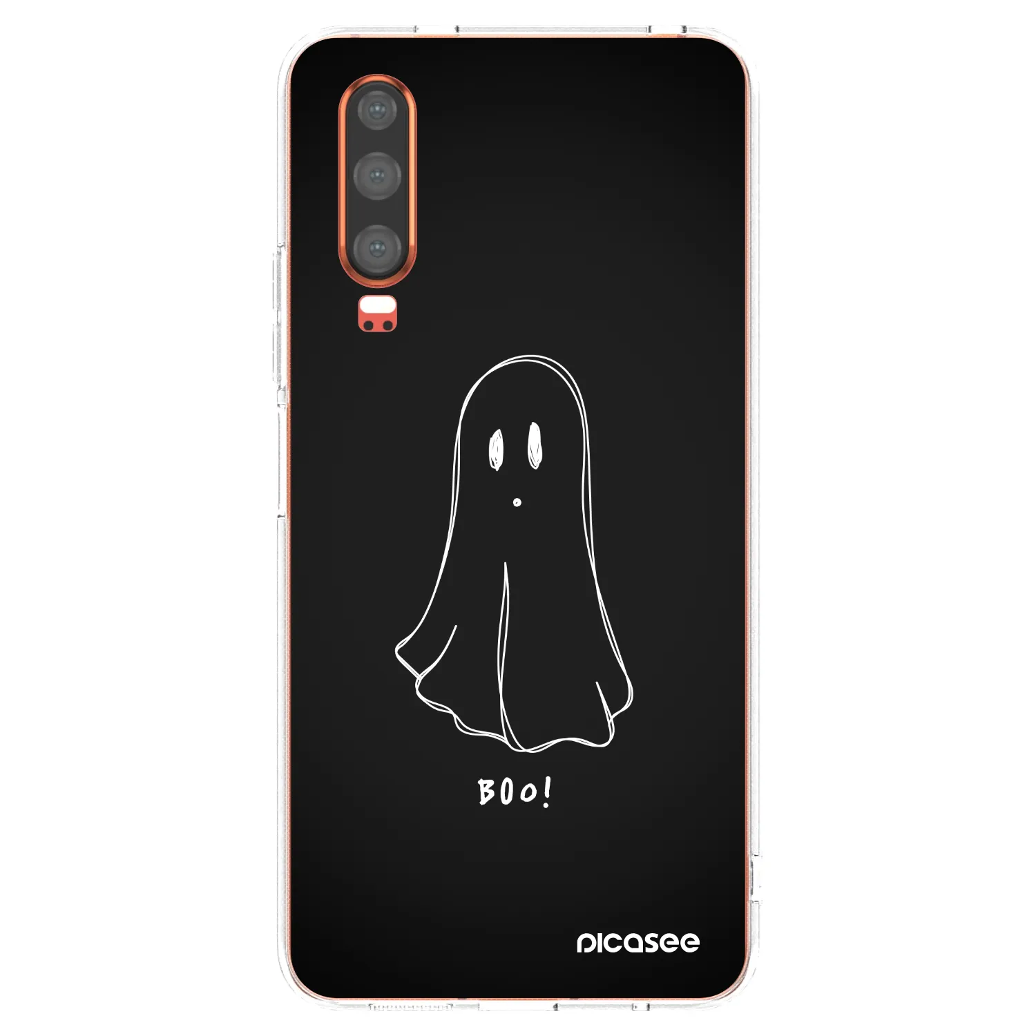 Picasee διαφανής θήκη σιλικόνης Huawei P30 - Ghost 2