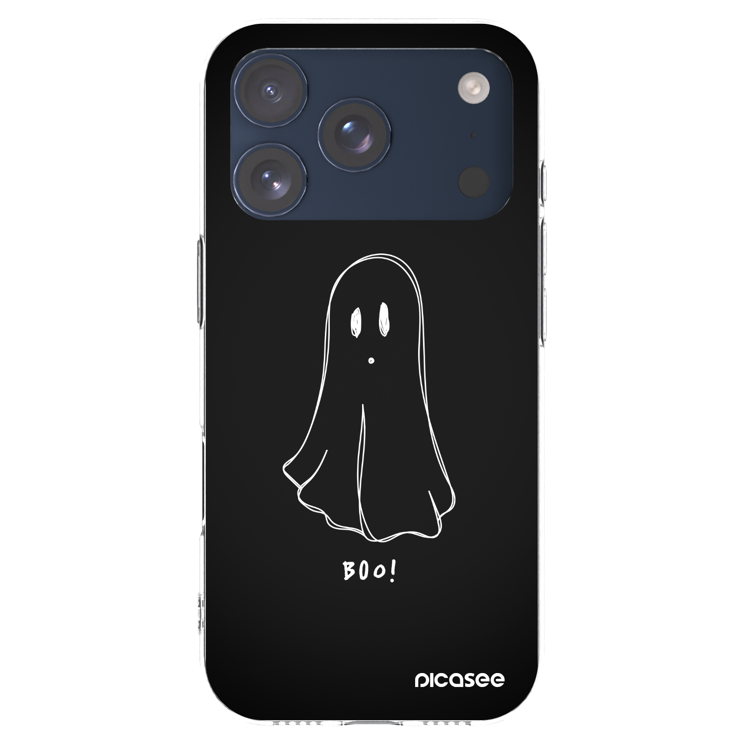 Picasee διαφανής θήκη σιλικόνης Apple iPhone 17 Pro - Ghost 2