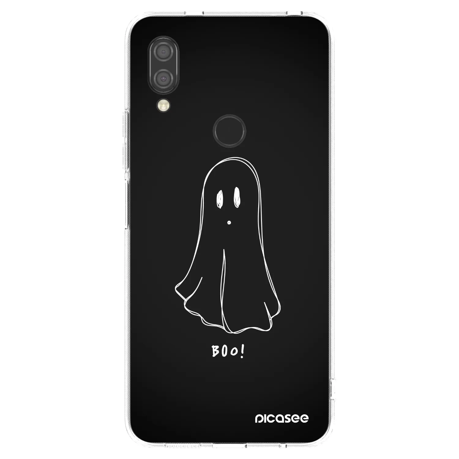 Picasee διαφανής θήκη σιλικόνης Xiaomi Redmi 7 - Ghost 2